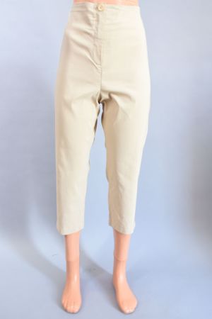 Pantaloni 3/4 Dama Talie Inalta Vintage