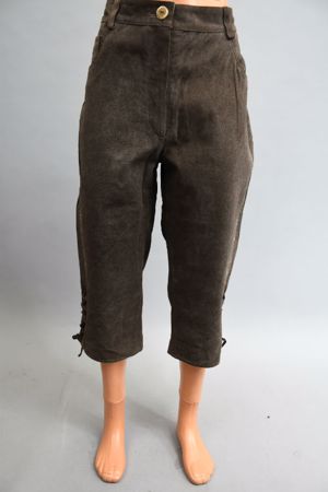 Pantaloni 3/4 Dama Talie Inalta Vintage
